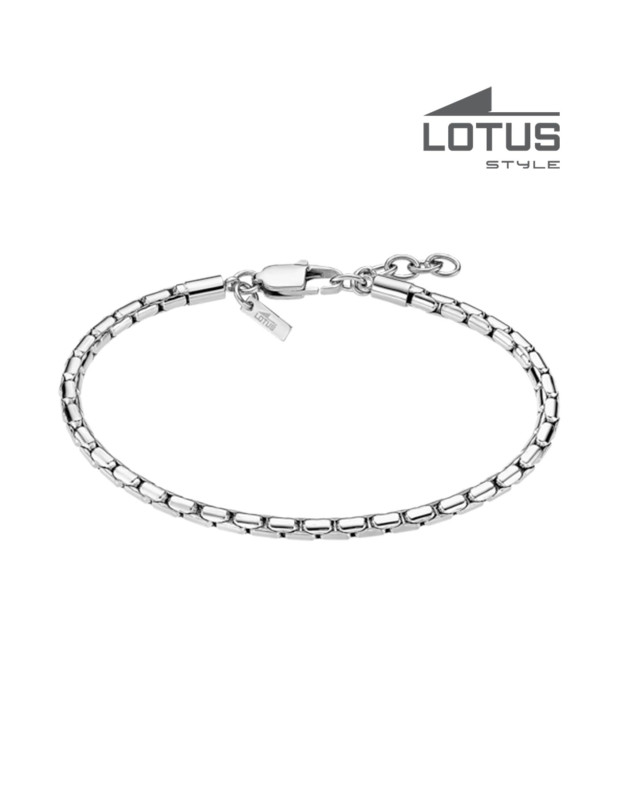 LOTUS STYLE MEN'S STAINLESS STEEL BRACELET